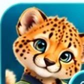 Ready, the original fluffy Ready cheetah